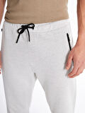LCW Casual GRİ Slim Fit Erkek Jogger Eşofman Altı