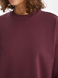 Bisiklet Yaka Oversize Kadın Kalın Sweatshirt_W4EE15Z8-HMJ_8684681626470_XL - 2XL