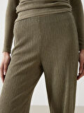 Beli Lastikli Dokulu Kadın Pantolon_W4L628Z8-GXF_8684681830693_L