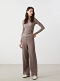 Beli Lastikli Dokulu Kadın Pantolon_W4L628Z8-H2Q_8684681830778_XL