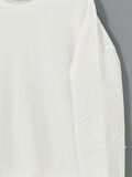 Bisiklet Yaka Nakışlı Oversize Kadın Kalın Sweatshirt_W4L755Z8-R9J_8684681886041_M