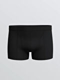 LC WAIKIKI Siyah Standart Kalıp Pamuklu Esnek Erkek Boxer 3'lü