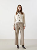 Loose Fit Ekose Kadın Pantolon_W4KI34Z8-LLL_8684682212269_44