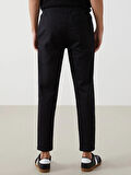 LCW Casual Siyah Slim Fit Armürlü Erkek Pantolon