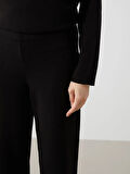 Beli Lastikli Geniş Paça Kadın Triko Pantolon_W4LJ62Z8-CVL_8684682286895_S