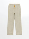 V Yaka Desenli Kadın Pijama Takımı_W4LL84Z8-LRA_8684682695604_S