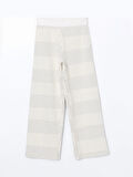 Beli Lastikli Çizgili Kadın Pantolon_W4M037Z8-FDJ_8684683303744_M