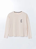 Bisiklet Yaka Leopar Desenli Kadın Pijama Takımı_W4LU44Z8-LRX_8684683472167_2XL