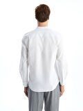 LCWAIKIKI Classic Beyaz Regular Fit Uzun Kollu Oxford Erkek Gömlek