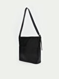 LCW ACCESSORIES Siyah Derİ Görünümlü Kadın Çanta ve Cüzdan