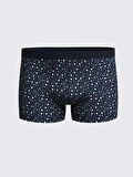 LC WAIKIKI Lacivert Standart Kalıp Pamuklu Esnek Erkek Boxer 3'lü