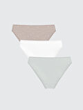 LCW DREAM Pembe Desenli Bikini Külot 3'lü Paket