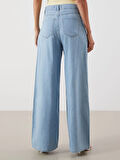 LCW Jeans Indigo Wideleg Kadın Jean Pantolon