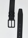 LCW ACCESSORIES Siyah Hakiki Deri Erkek Kemer