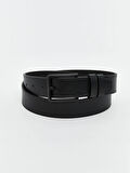 LCW ACCESSORIES Siyah Hakiki Deri Erkek Kemer