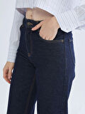 LCW Jeans Indigo Straight Fit Kadın Jean Pantolon