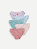 LCW Young Pembe Baskılı Bikini Külot 5'li