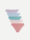 LCW Young Pembe Baskılı Bikini Külot 5'li