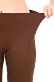  Extra Yumuşak Uzun Viskon Pantolon Home&Outdoor-Kahverengi