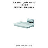 İGK YAPI - ÇELİK BANYO KUMRU BANYO SETİ -7(4 PARÇA)