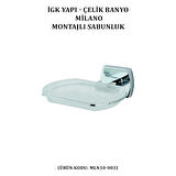 İGK YAPI - ÇELİK BANYO MİLANO BANYO SETİ -21(4 PARÇA)