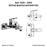 İGK YAPI - GPD MBB85 RİTMO BANYO BATARYASI