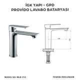 İGK YAPI - GPD MLB155 Provido Lavabo Bataryası