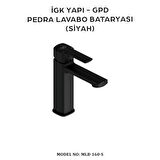 İGK YAPI - GPD MLB160-S Pedra Lavabo Bataryası