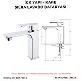 İGK YAPI – KARE Siera Lavabo Bataryası (KRA29001)