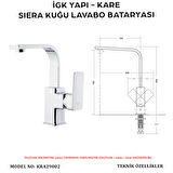 İGK YAPI – KARE Kuğu Lavabo Bataryası (KRA29002)
