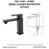 İGK YAPI – KARE Siera Lavabo Bataryası (KRA29011)