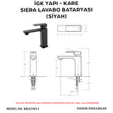 İGK YAPI – KARE Siera Lavabo Bataryası (KRA29011)