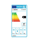 NARTE-H20160W 60CM BEYAZ CAM EĞİMLİ DAVLUMBAZ - 6 YIL GARANTİLİ