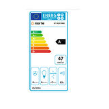 NARTE-H20190S 90CM GRİ CAM EĞİMLİ DAVLUMBAZ - 6 YIL GARANTİLİ