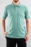 Erkek Slim Fit %100 Pamuklu Yumuşak Dokulu Polo Yaka T-Shirt Basic Tişört