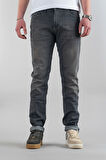 Erkek Slim Fit Dar Kesim Kot Pantolon