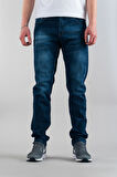 Erkek Slim Fit Dar Kesim Kot Pantolon