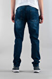 Erkek Slim Fit Dar Kesim Kot Pantolon