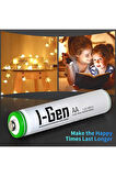 I-Gen B111 4 Adet AA 2700 Mah Şarj Edilebilir Kalem Pil 1.2V Ni-MH Şarjlı Pil