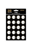 I-Gen CR2032 Pil 20'li Paket Tartı, Baskül, Şeker Ölçüm Cihazı Pili Lityum Düğme Pil 3V 2032