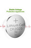 I-Gen CR2025 Pil 20'lİ Paket  Lityum Düğme Pil 3V 2025