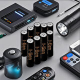 I-Gen A173 80'li Paket Ultra Alkalin Pil 40 Adet LR03 1.5V AAA İnce Kalem Pil + 40 Adet LR6 1.5V AA Kalem Pil