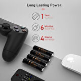I-Gen A174 24'lü Paket Ultra Alkalin Pil 12 Adet LR03 1.5V AAA İnce Kalem Pil + 12 Adet LR6 1.5V AA Kalem Pil