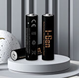 I-Gen A174 24'lü Paket Ultra Alkalin Pil 12 Adet LR03 1.5V AAA İnce Kalem Pil + 12 Adet LR6 1.5V AA Kalem Pil