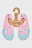 Slipstop Yoyo Desenli Kaydırmaz Taban Havuz ve Deniz Ayakkabısı Kız Çocuk DENİZ AYAKKABISI SS2616000004 PEMBE