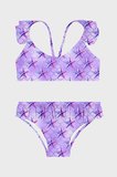 Slipstop Delicate Kolay Kuruyan Uv Korumalı Fırfırlı Bikini Kız Çocuk BİKİNİ SB2611000105 LİLA