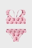 Slipstop Kiki Desenli UPF 50+ Korumalı Çabuk Kuruyan Bikini Kız Çocuk BİKİNİ SB2611000505 PEMBE