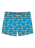 Slipstop Mavi Erkek Çocuk Desenli Şort Mayo Santana Junior Short