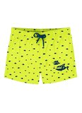 Slipstop Sarı Erkek Çocuk Desenli Şort Mayo Chucky Short
