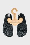 Slipstop Lunaxa Black Junior Baskılı Kaydırmaz Taban Havuz ve Deniz Ayakkabısı Kız Çocuk DENİZ AYAKKABISI SS2614000008 SİYAH